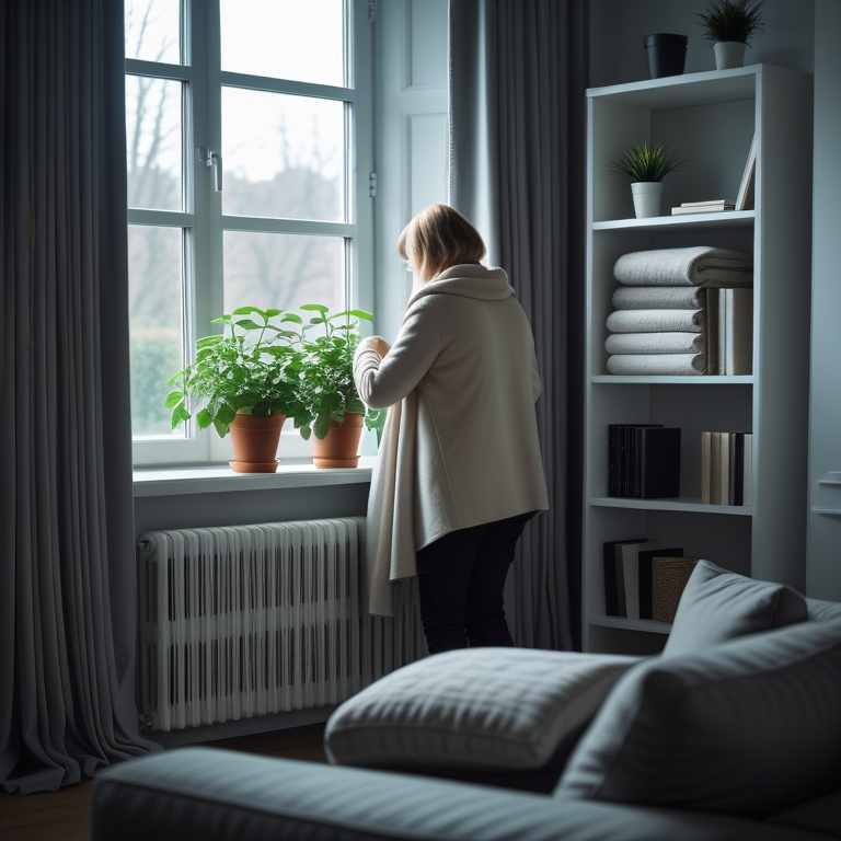 Jak mata za grzejnikiem pomaga ograniczyć wydatki na ogrzewanie